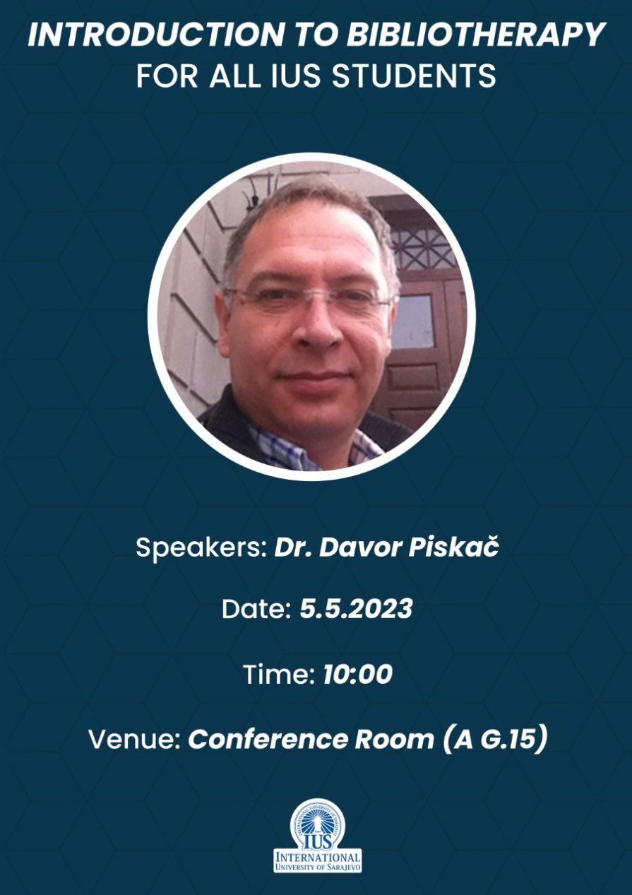 Introduction to Bibliotherapy for potential ELIT and ELT Students & Introduction to Consecutive and Simultaneous Interpreting Practice