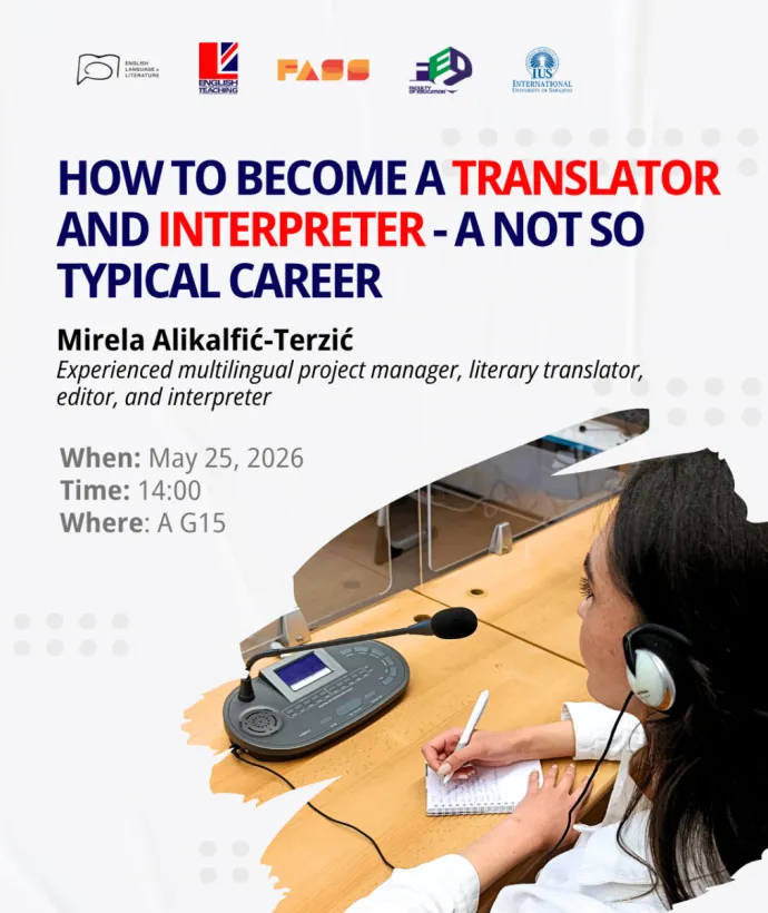 Guest Lecture: How to Become a Translator and Interpreter – A Not So Typical Career