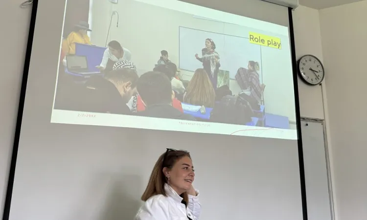 Visit of Assistant Professor Dr. Burcu Duman to IUS as Part of the Erasmus+ Program