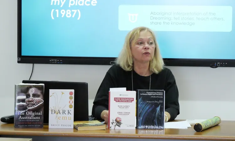 Honoring Peace Through Aboriginal Voices: IUS Public Lecture Explores Human Rights in Literature