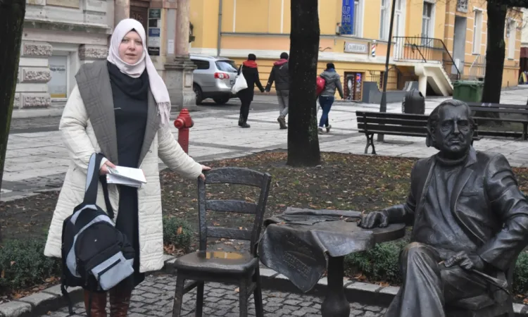 Assist. Prof. Dr. Nudžejma Obralić on the Erasmus+ exchange in Poland