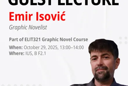 Guest Lecture: Emir Isović – The Art of Graphic Storytelling
